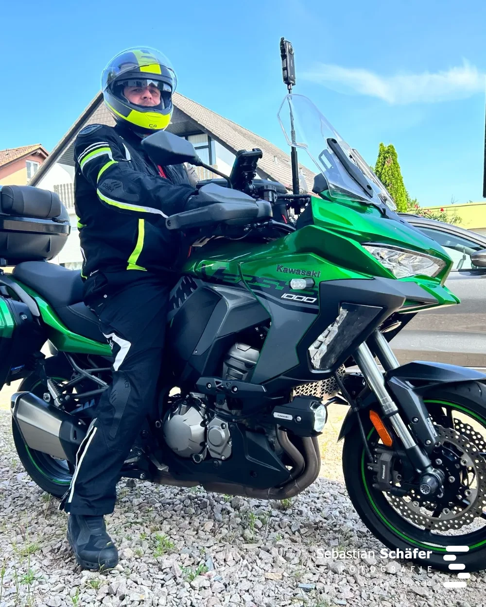 Unterwegs mit dem Motorrad